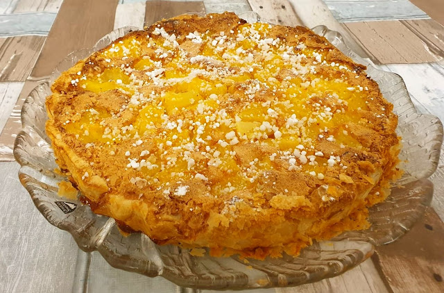 Tarte de Ananás e Amêndoa