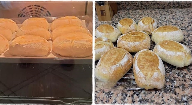 Pão rápido para o pequeno almoço