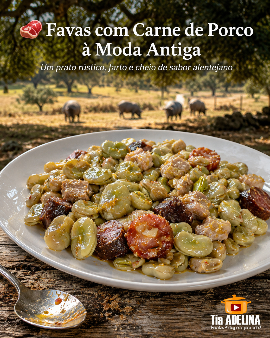 Favas com Carne de Porco