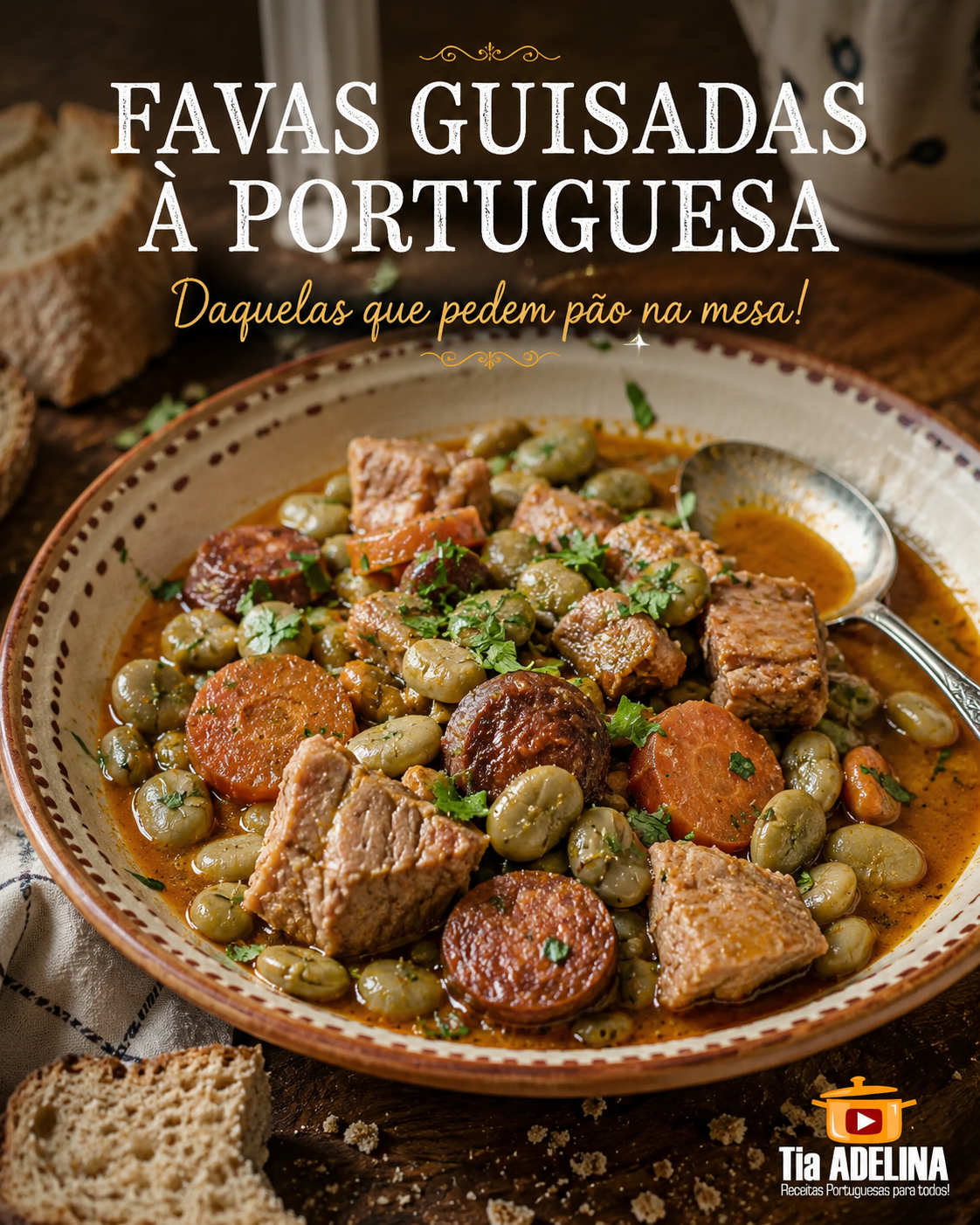 Favas guisadas à Portuguesa