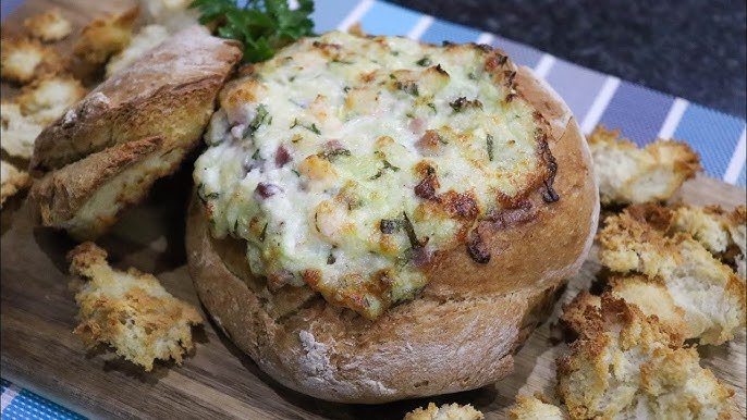 Pão Alentejano recheado com Alheira