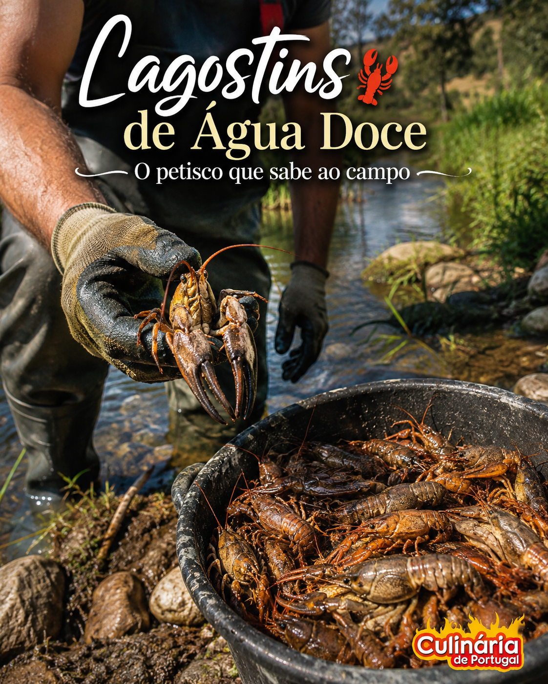 Lagostins de Água Doce