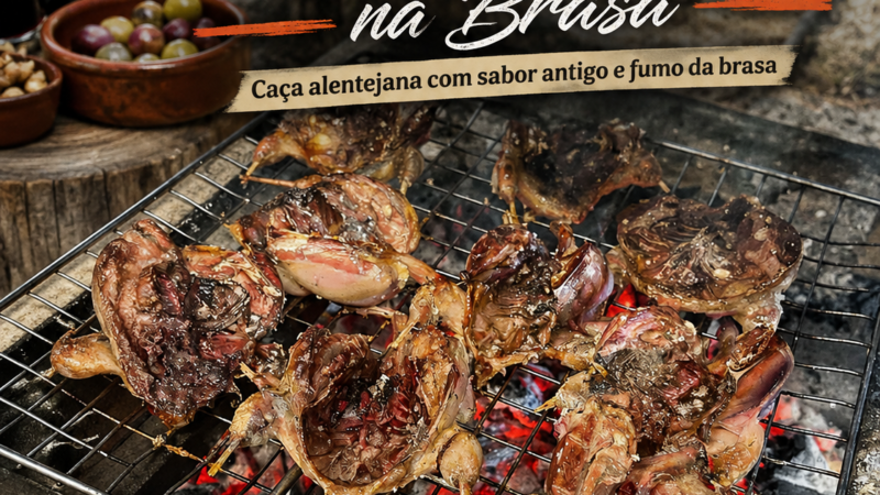 Tordos Grelhados na Brasa