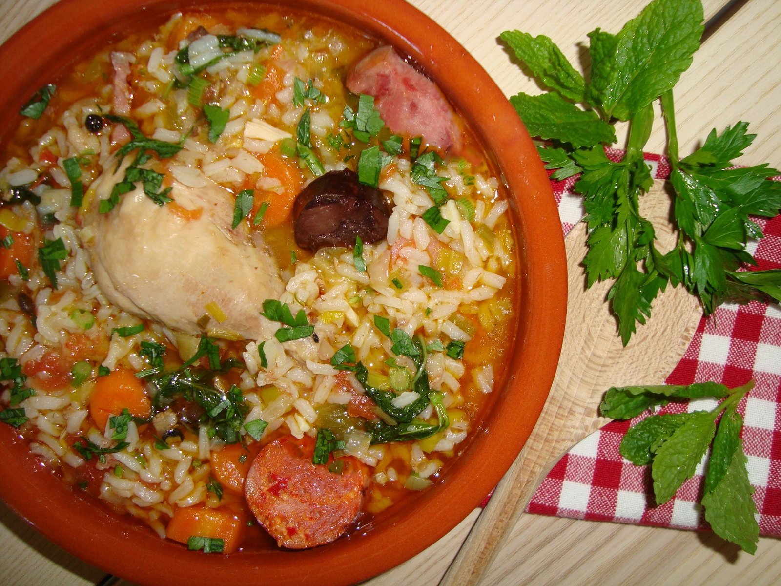 Arroz de frango à antiga