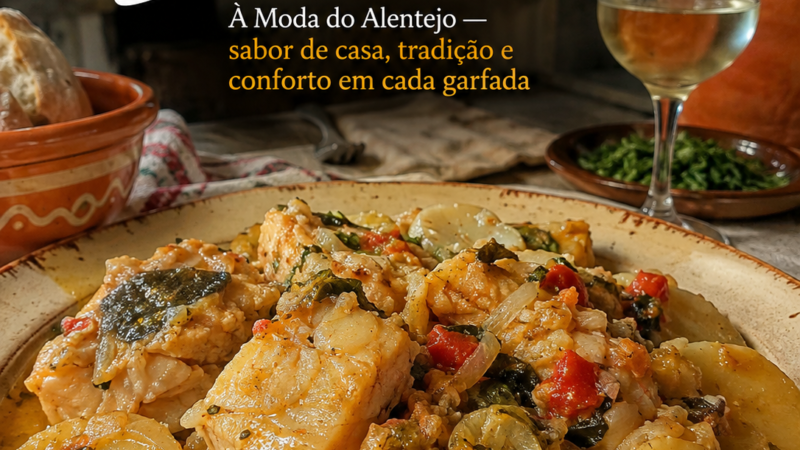 Caldeirada de Bacalhau à Moda do Alentejo