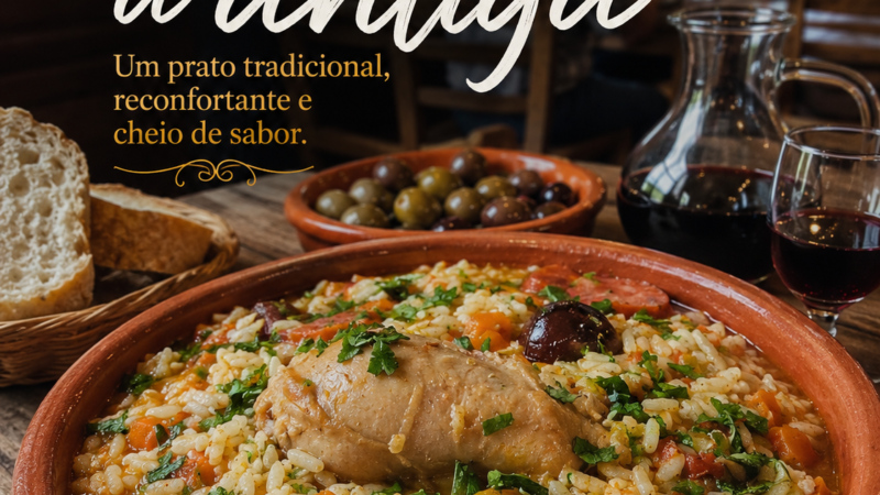 Arroz de frango à antiga