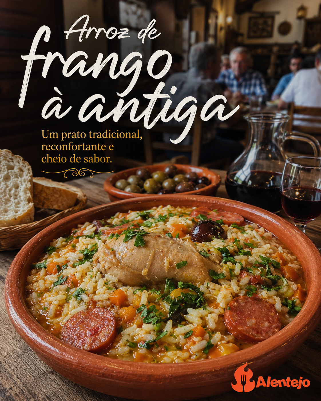 Arroz de frango à antiga