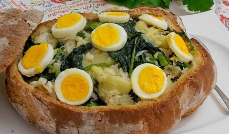 Bacalhau com todos… na broa