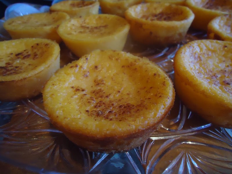 Queijadas de abóbora e canela
