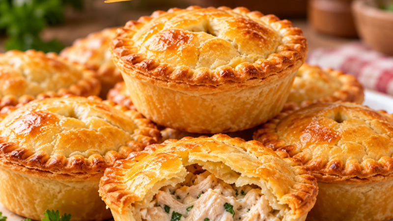 Empadinhas caseiras de Frango