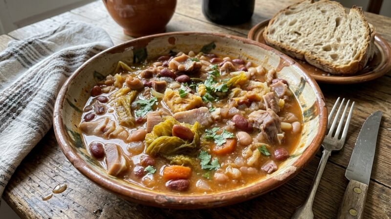 Feijoada com Cabeça de Porco