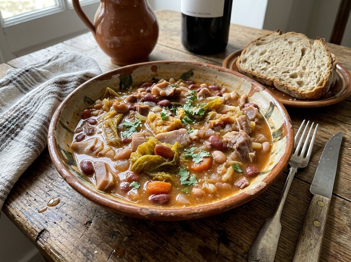Feijoada com Cabeça de Porco