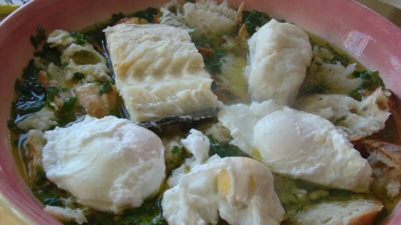 Sopa de coentros…à moda do Alentejo