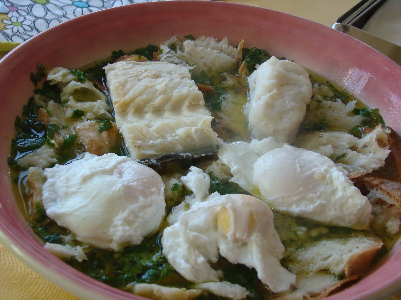 Sopa de coentros…à moda do Alentejo