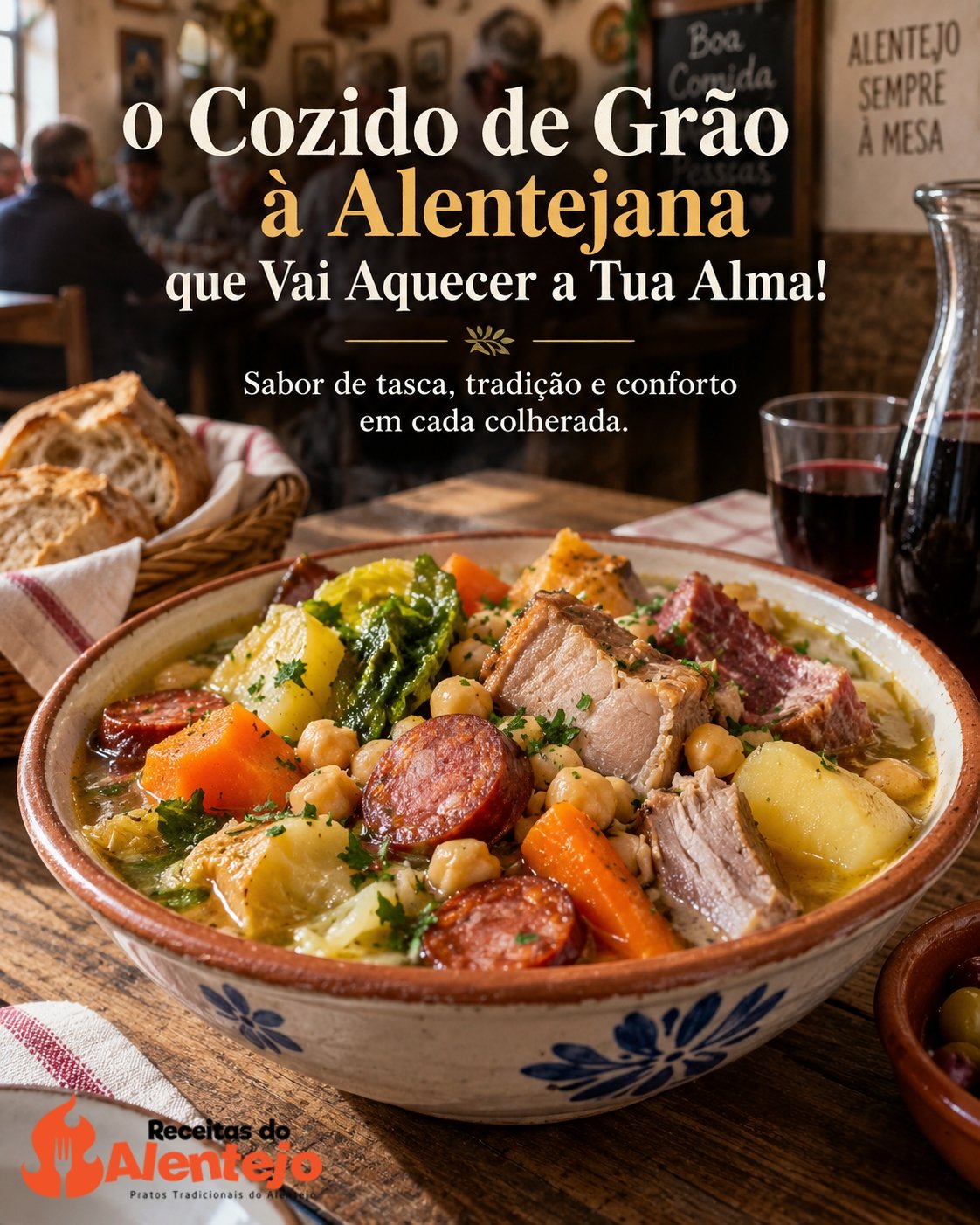 O Cozido de Grão à Alentejana