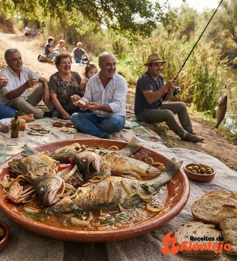 Receita de Achigas com Molho de Poejo