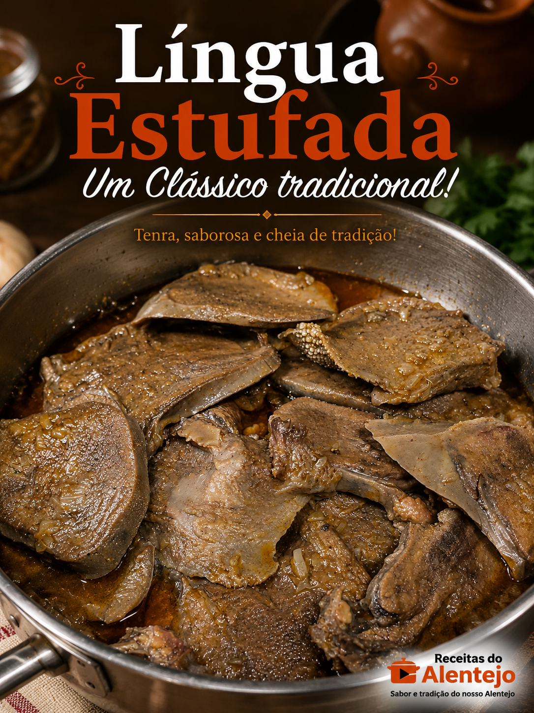 Língua Estufada – Um Clássico tradicional!