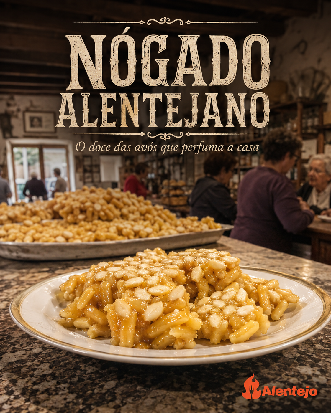 NÓGADO ALENTEJANO – Receita Tradicional