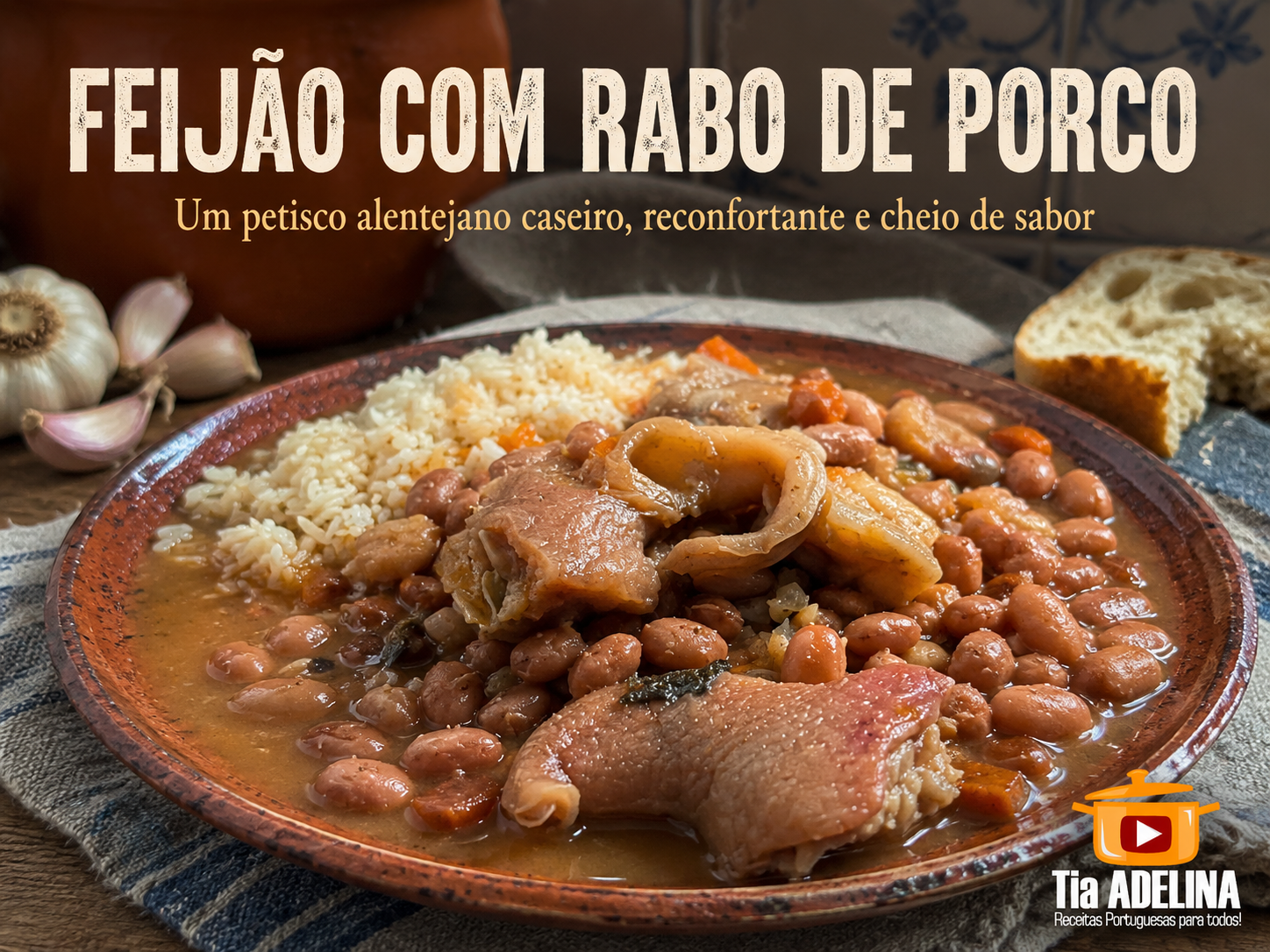 FEIJÃO COM RABO DE PORCO
