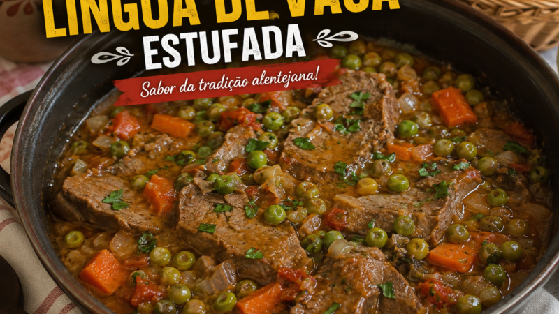 Receita Língua de Vaca Estufada