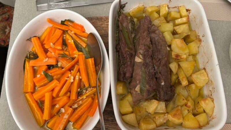 Lombinhos de Javali Assados no Forno