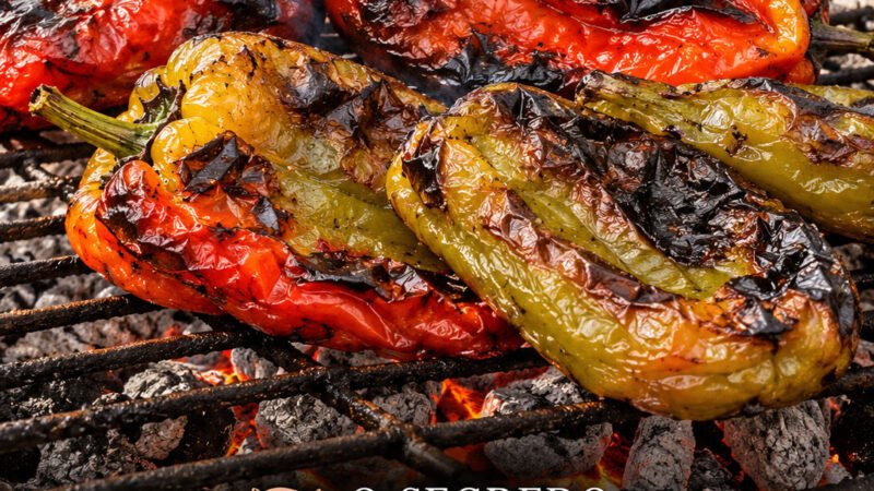 PIMENTOS ASSADOS NA BRASA À ALENTEJANA – O SEGREDO