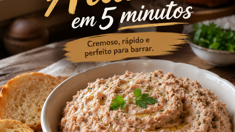Patê de Atum em 5 minutos