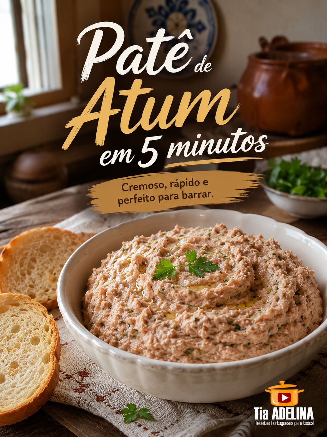 Patê de Atum em 5 minutos