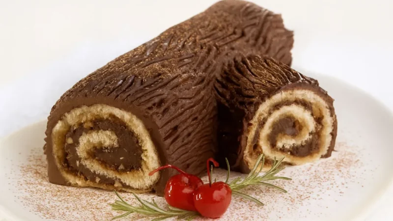 Tronco de Natal da minha mãe