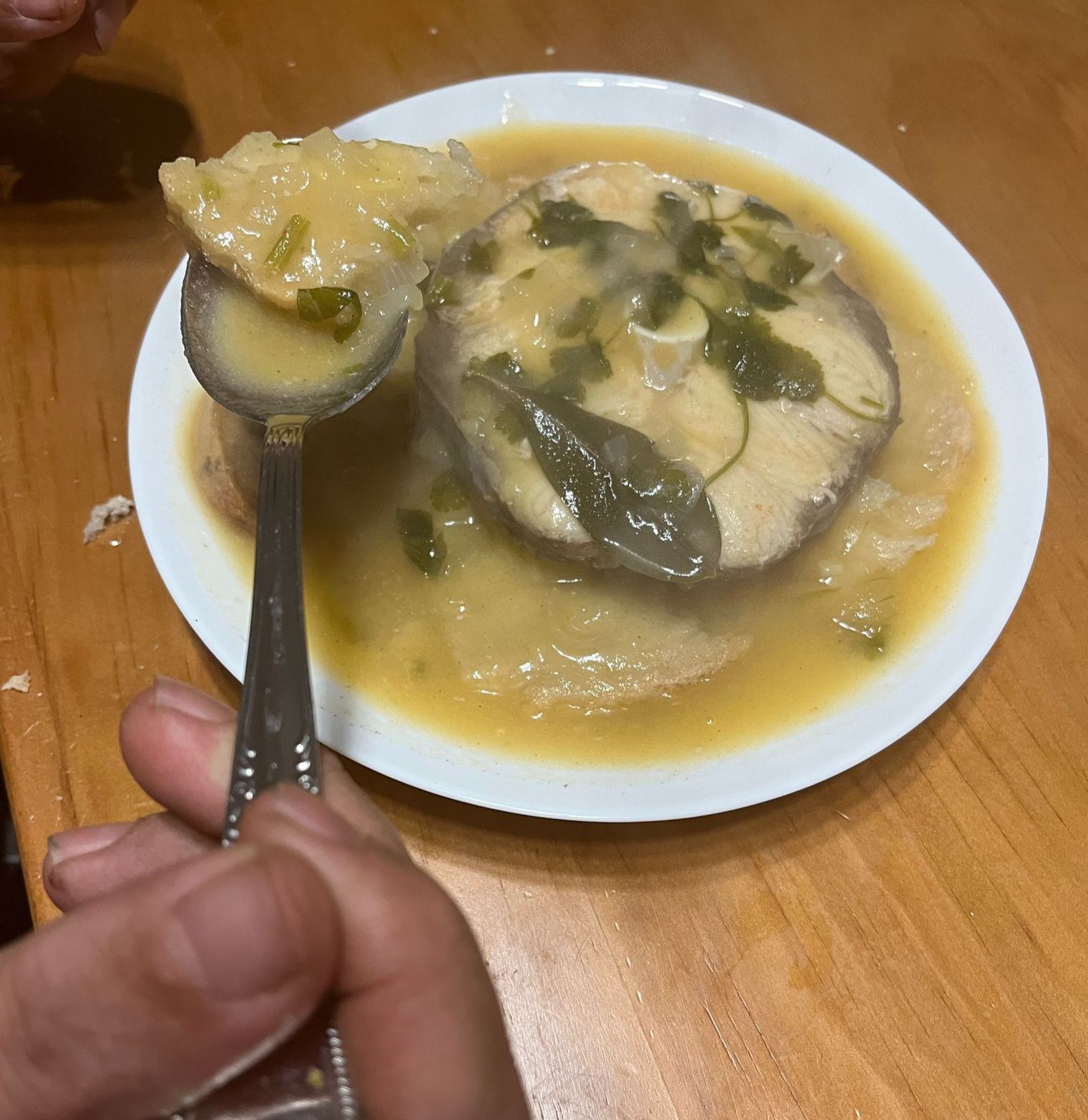 O segredo Alentejano para engrossar o caldo da sopa de cação