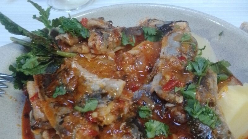 Ensopado de Enguias com Batata