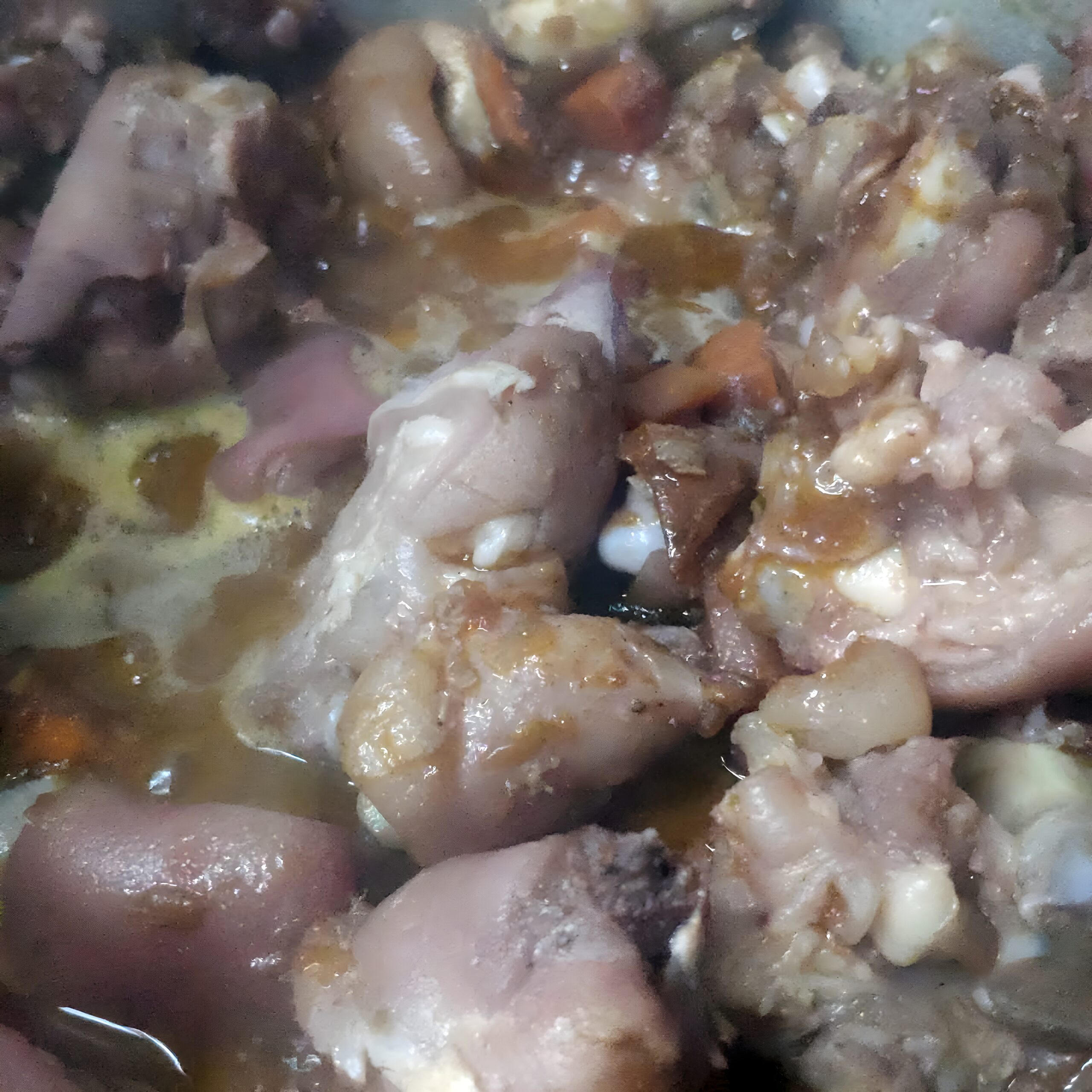 Unhas de Porco Estufadas