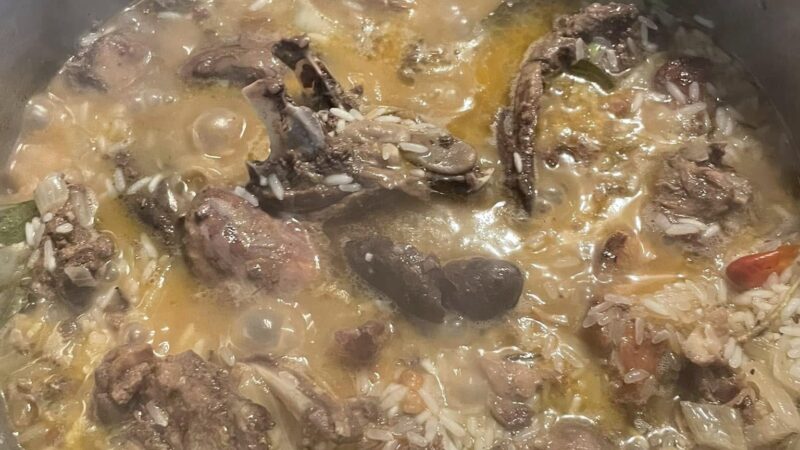 Arrozinho de Coelho à Alentejana