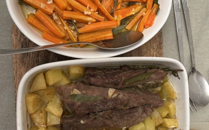 Lombinhos de Javali Assados no Forno