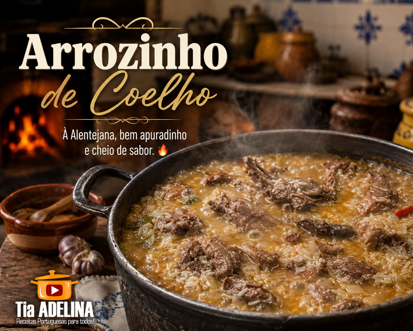 Arrozinho de Coelho à Alentejana