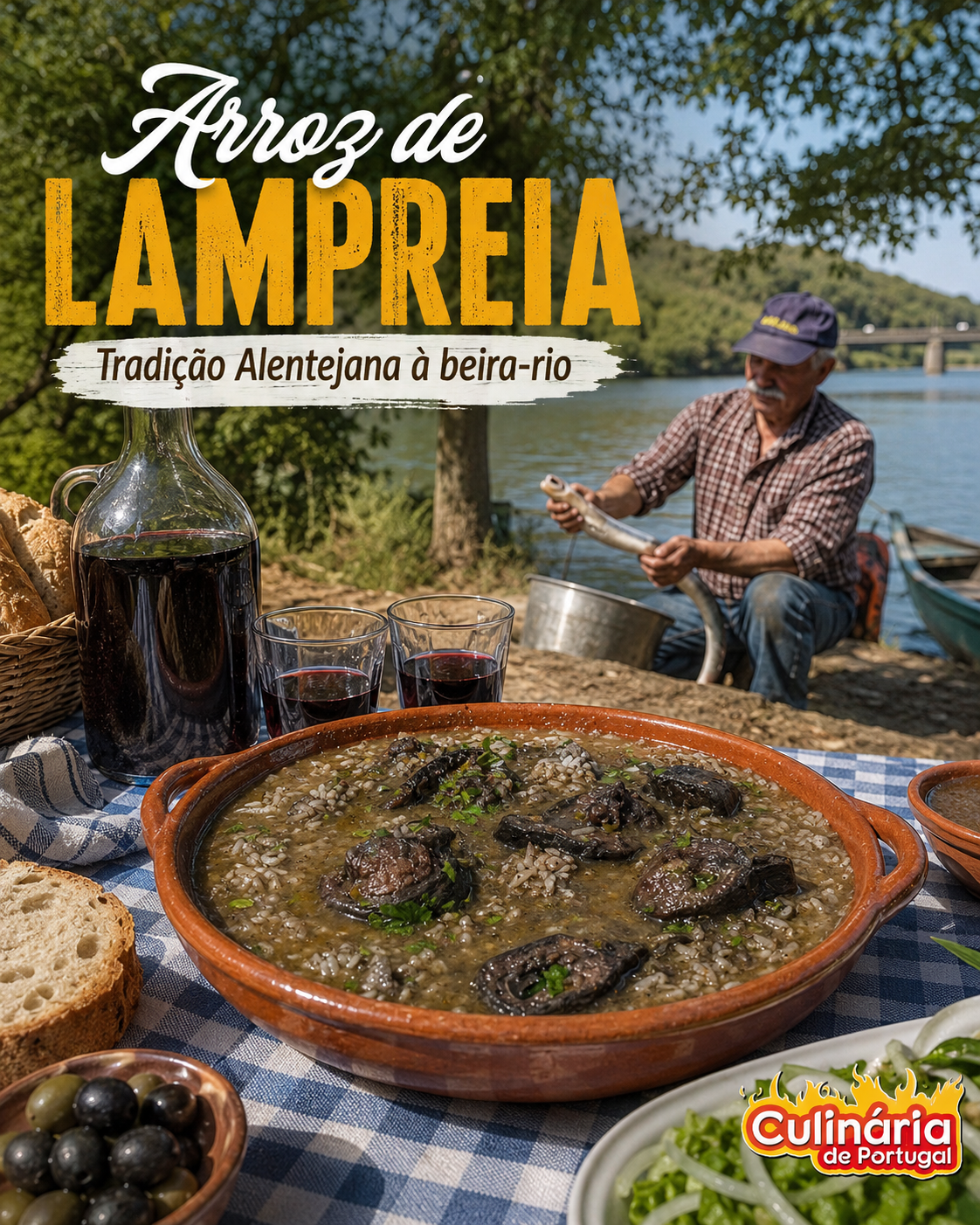 Arroz de Lampreia – Tradição Alentejana