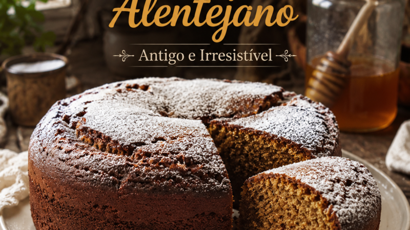 Receita Antiga de Bolo de Mel Alentejano