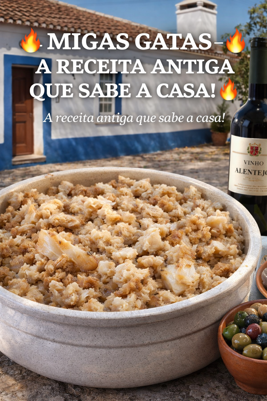 Migas Gatas – Receita Antiga Alentejana
