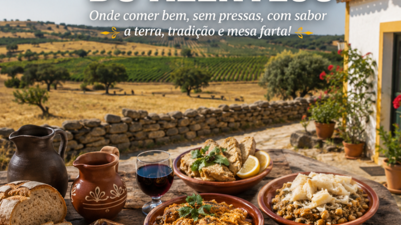 Guia Completo de Restaurantes do Alentejo: onde comer bem de verdade