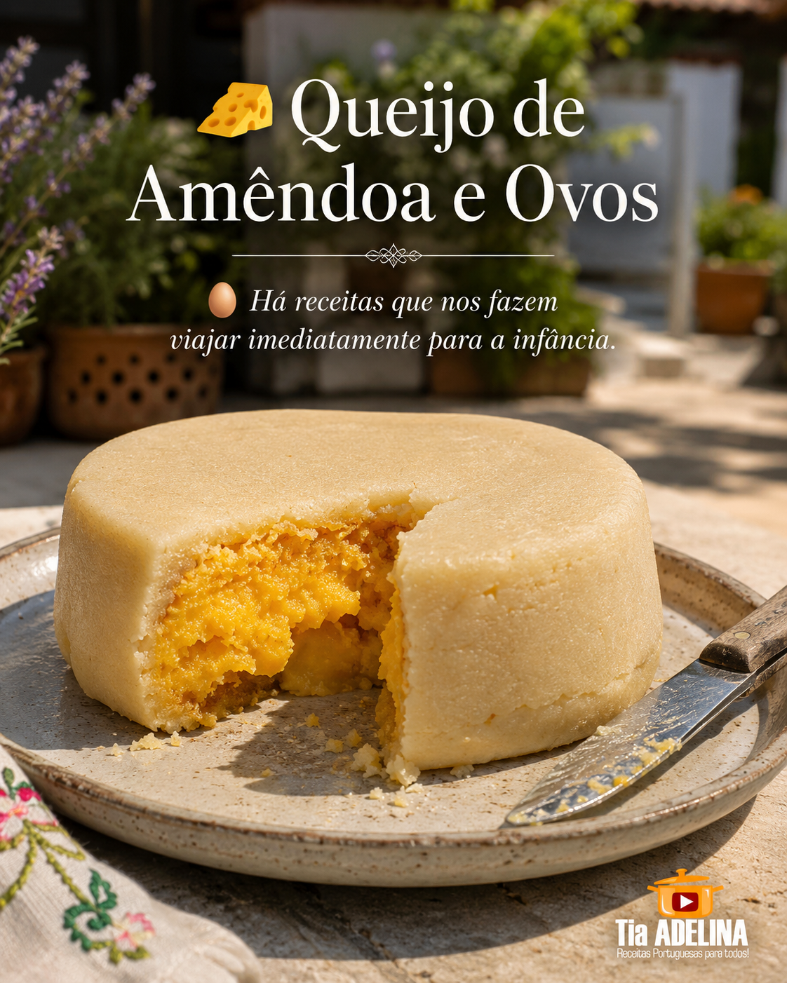 Queijo de Amêndoa e Ovos