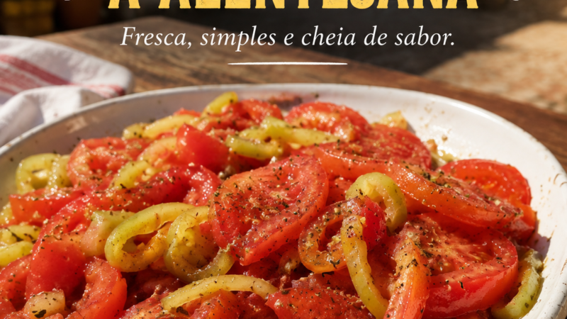 Salada de Tomate à Alentejana