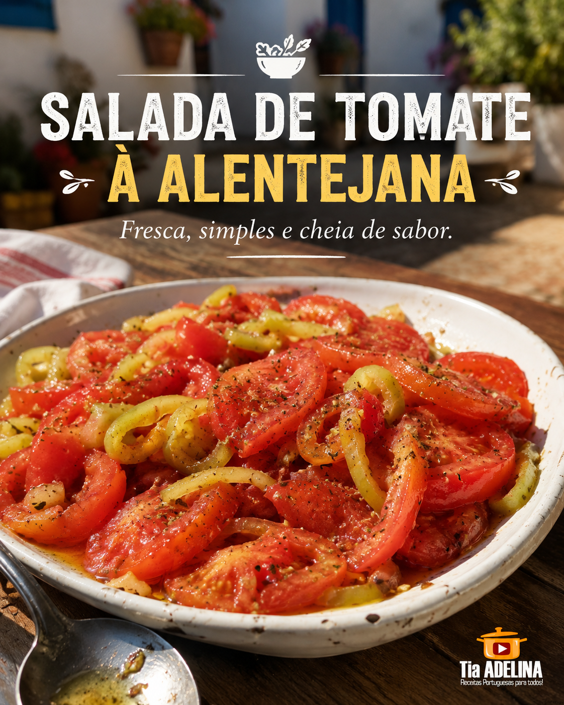 Salada de Tomate à Alentejana