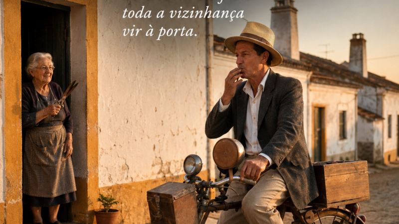 Quem ainda se lembra do amola-tesouras a passar pela sua rua?