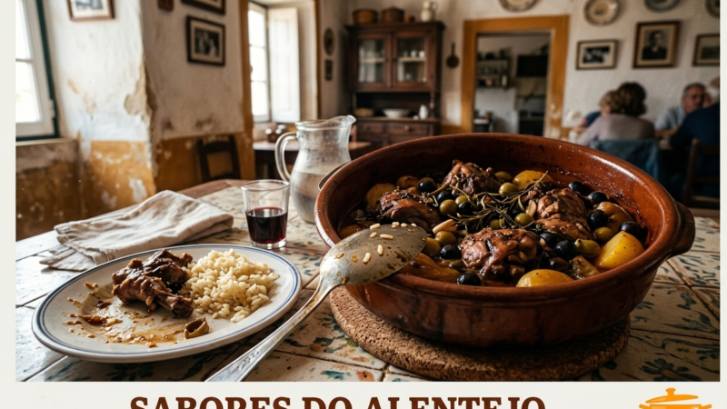 Coelho com Azeitonas: Um velho sabor Alentejano