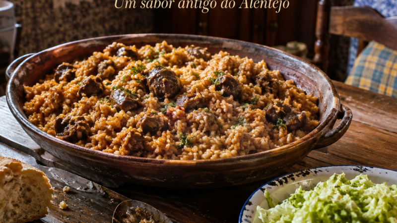 Arroz de Fressura: Um sabor antigo do Alentejo