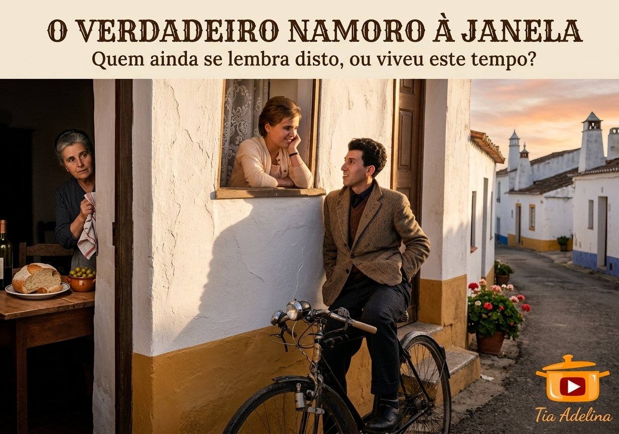 Quem ainda viveu o verdadeiro namoro à janela?