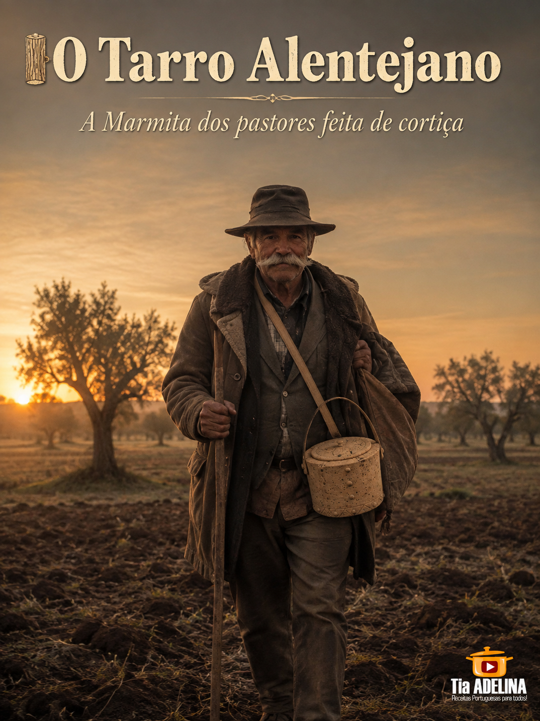 O Tarro Alentejano. A Marmita dos pastores feita de cortiça.