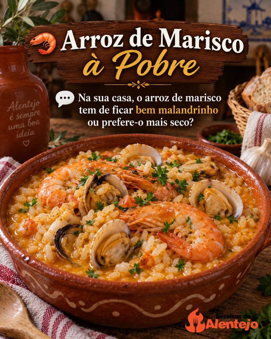 Arroz de Marisco à Pobre