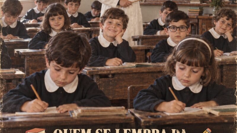 QUEM SE LEMBRA DA ESCOLA PRIMÁRIA DE ANTIGAMENTE?