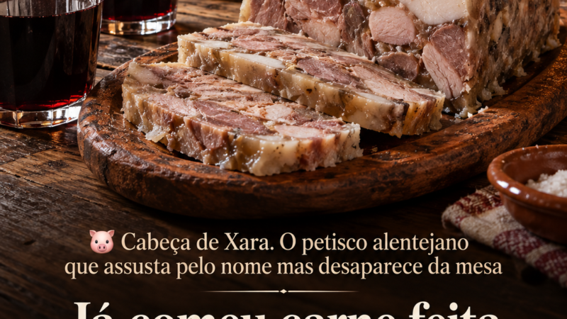 Já provou Cabeça de Xara ou só o nome já lhe tira a vontade?